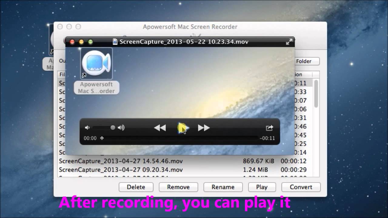 screen and audio recorder for mac quicktime